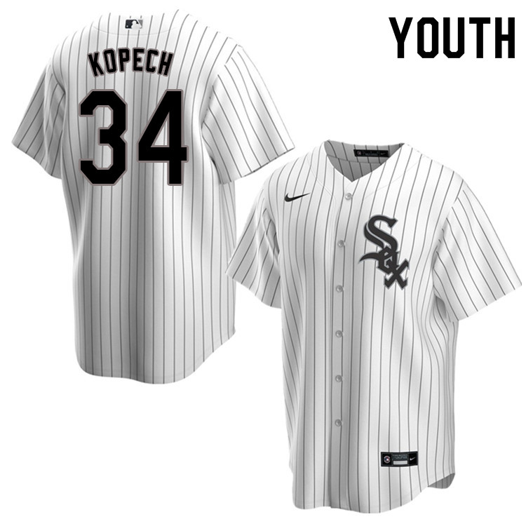 Nike Youth #34 Michael Kopech Chicago White Sox Baseball Jerseys Sale-Pinstripe
